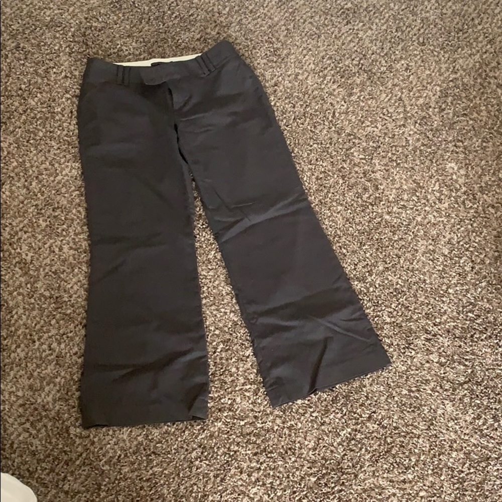 Banana Republic dark grey work trouser.